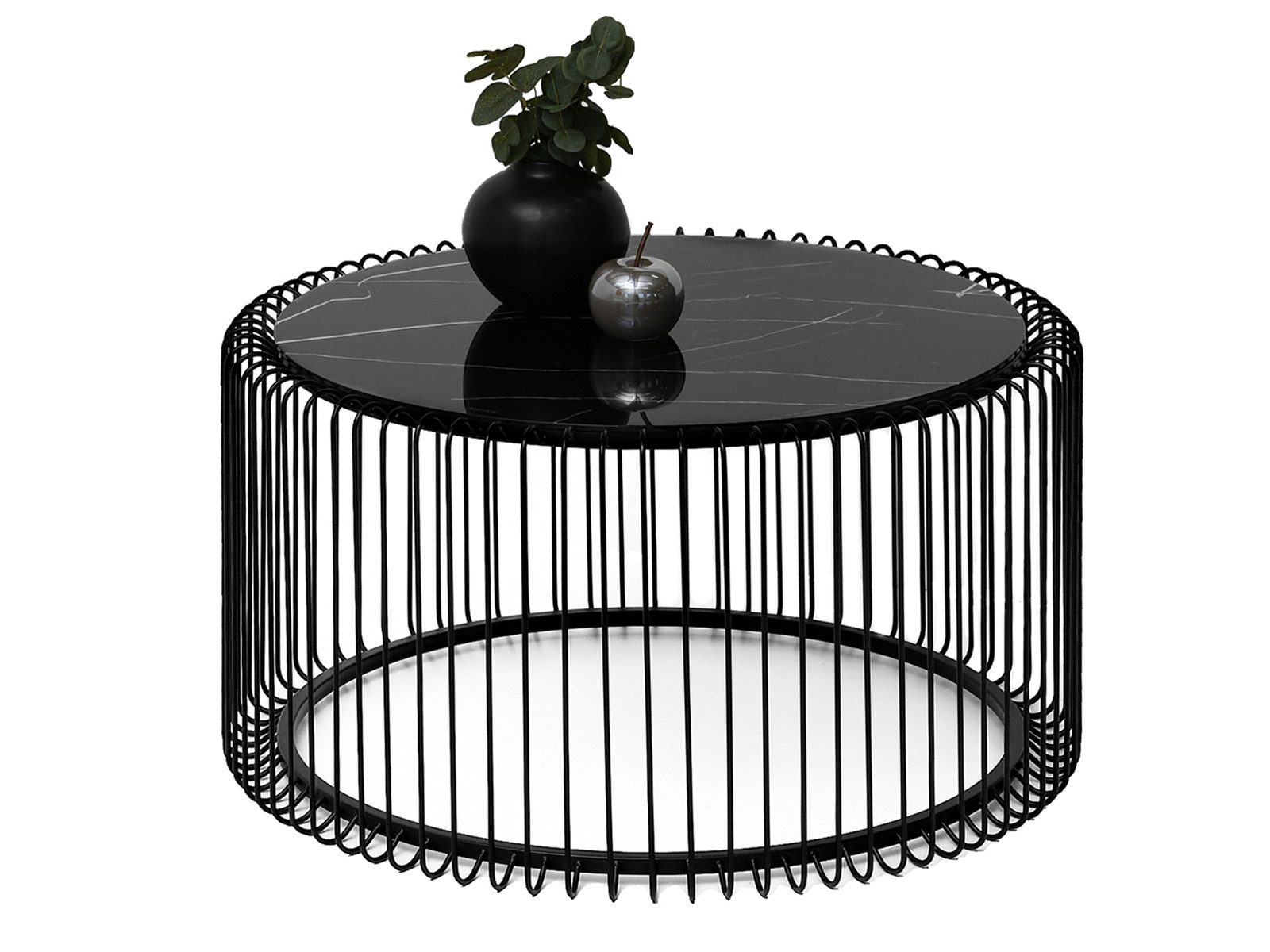 Couchtisch NAVS XL Glamour design, Tischplatte aus Glas