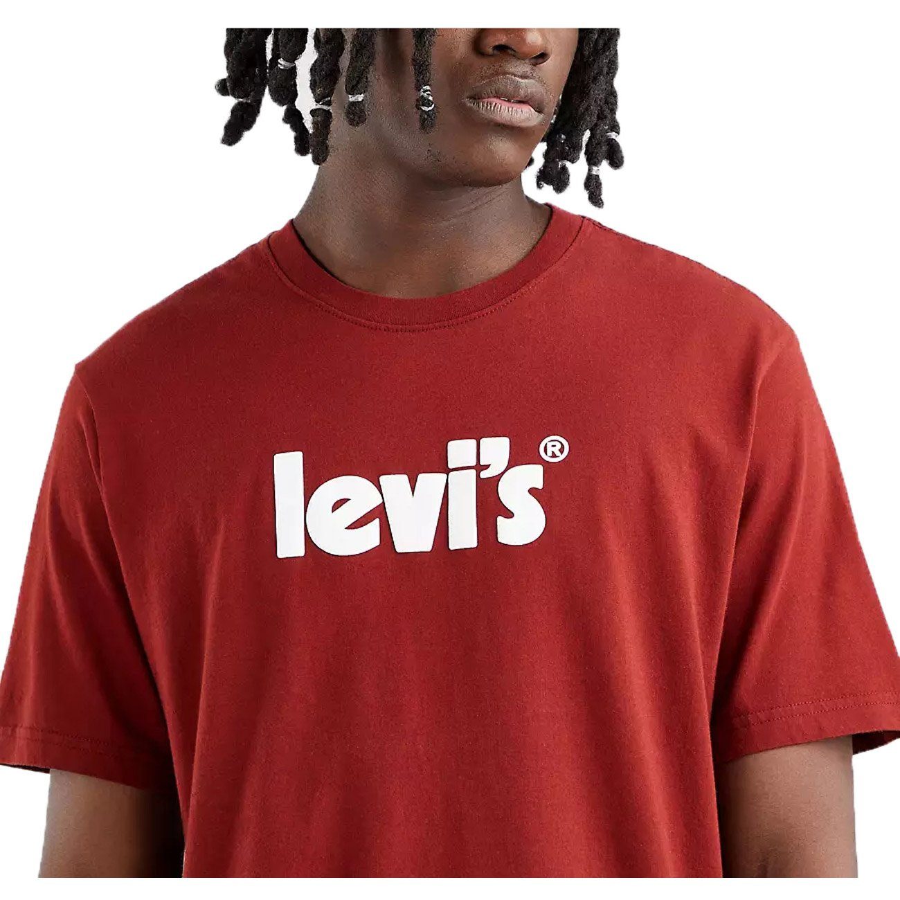 Levi's® T-Shirt RELAXED FIT TEE 0394-poster logo fired