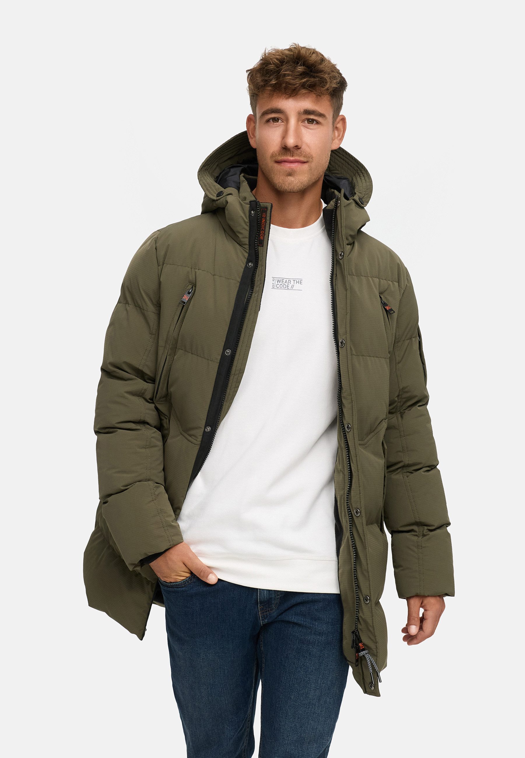 Indicode Winterjacke Herren INBoulton Jacke Winter Herrenjacke Winterjacke günstig online kaufen