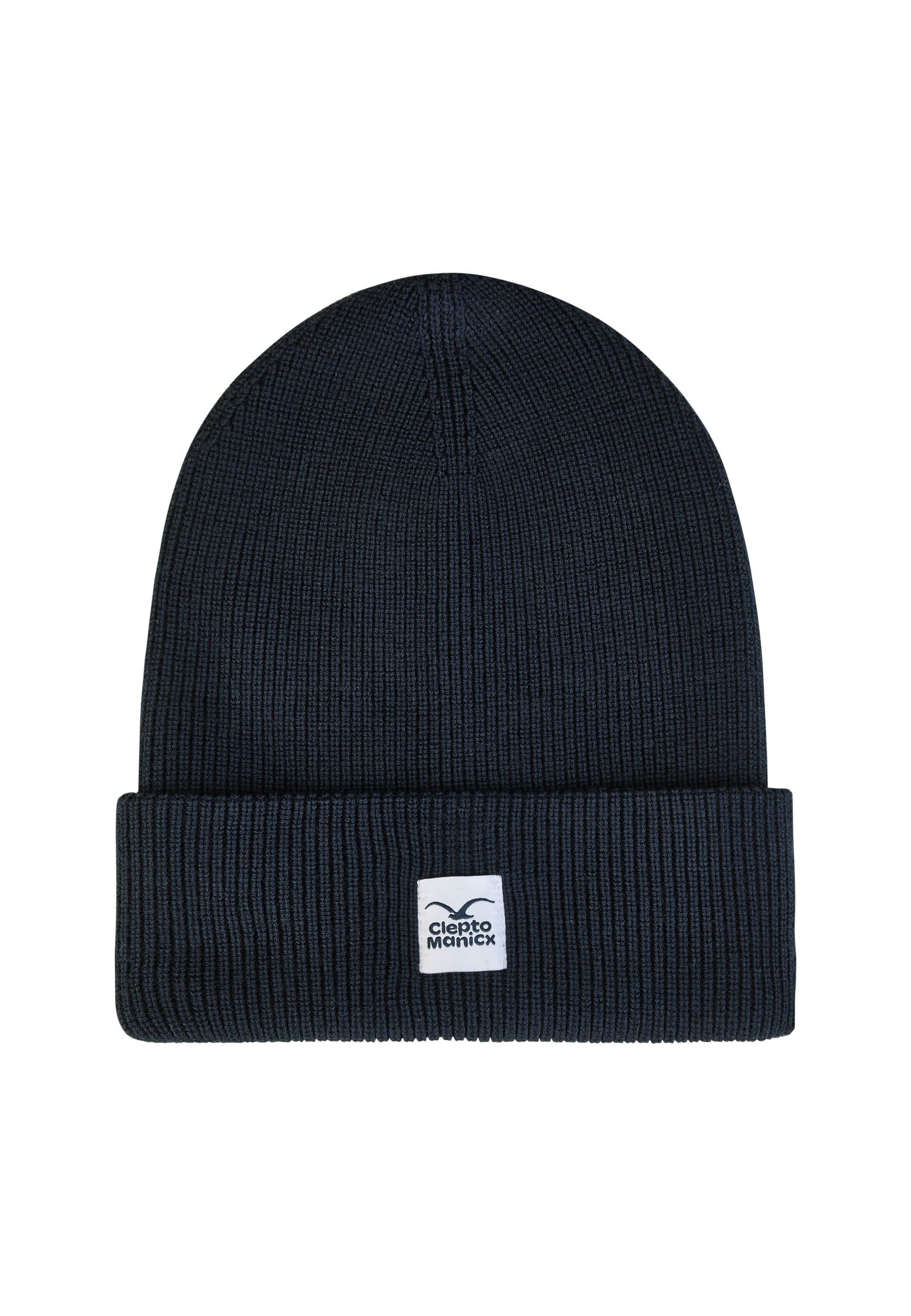Cleptomanicx Beanie CI mit umgeschlagenem Rippstrick-Bund
