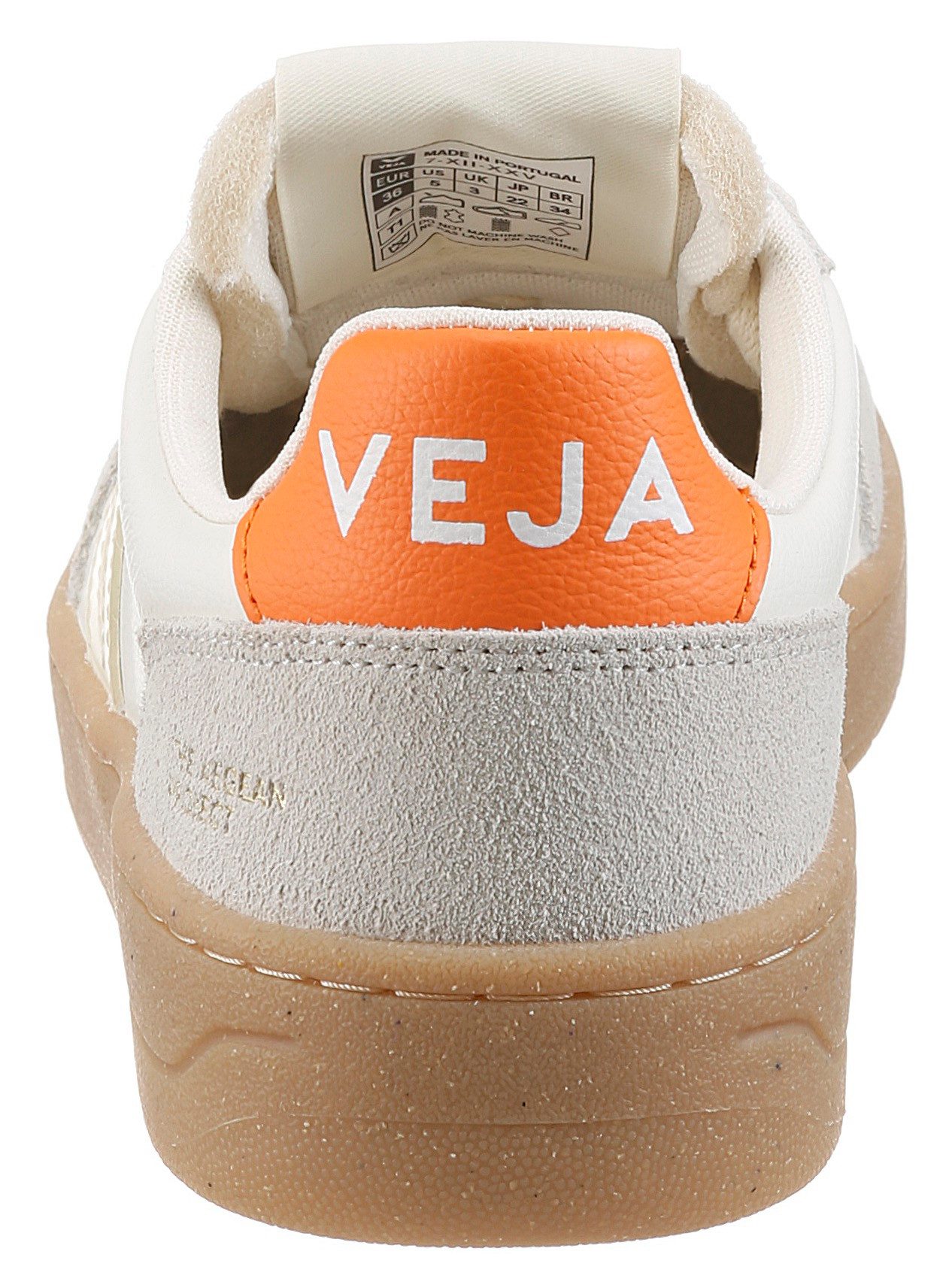 VEJA V-82 Sneaker Freizeitschuh, Halbschuh, Schnürschuh mit Kontrastbesätzen