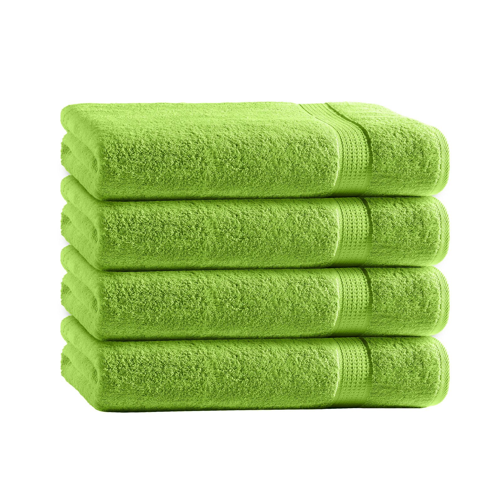 Handtuch Set Handtücher Duschtücher Gästetücher Baumwolle Frottee Premium 4er Set