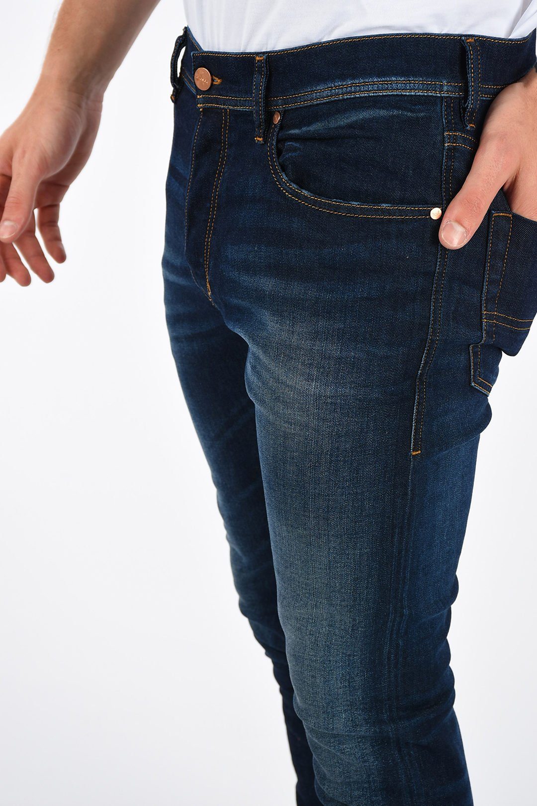 Diesel Slim-fit-Jeans Diesel Herren Länge: 069BM Tepphar L32 Jeans Ultrasoft-Denim