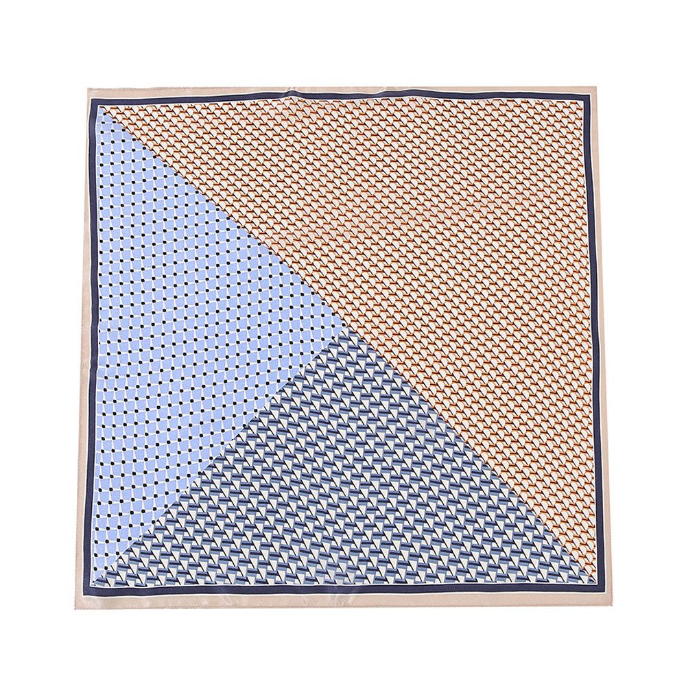 Vivi Idee Seidentuch 100% Maulbeerseide Halstuch Damen, Quadratisches 53x53 günstig online kaufen