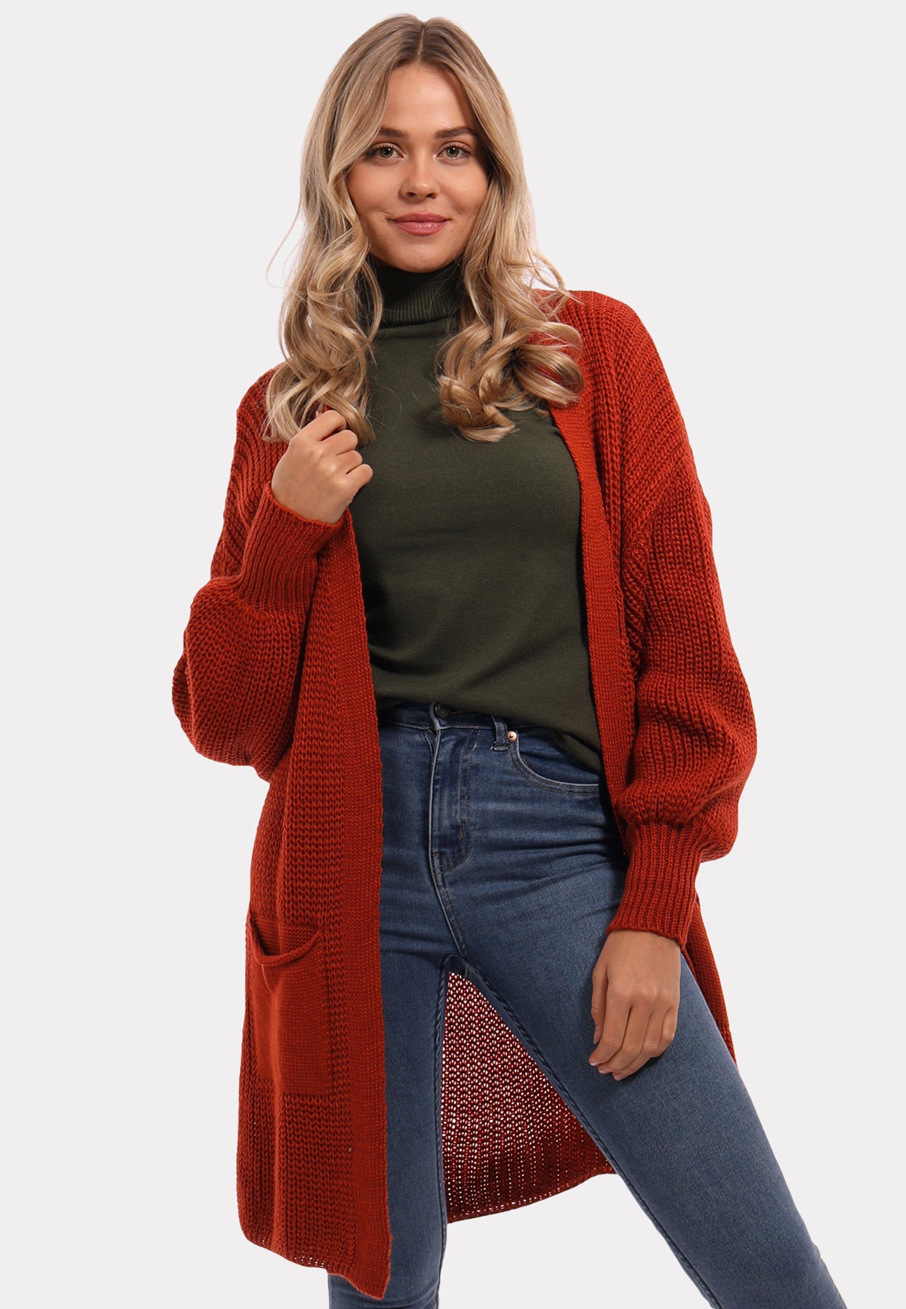 YC Fashion & Style Strickjacke "Herbstlicher günstig online kaufen