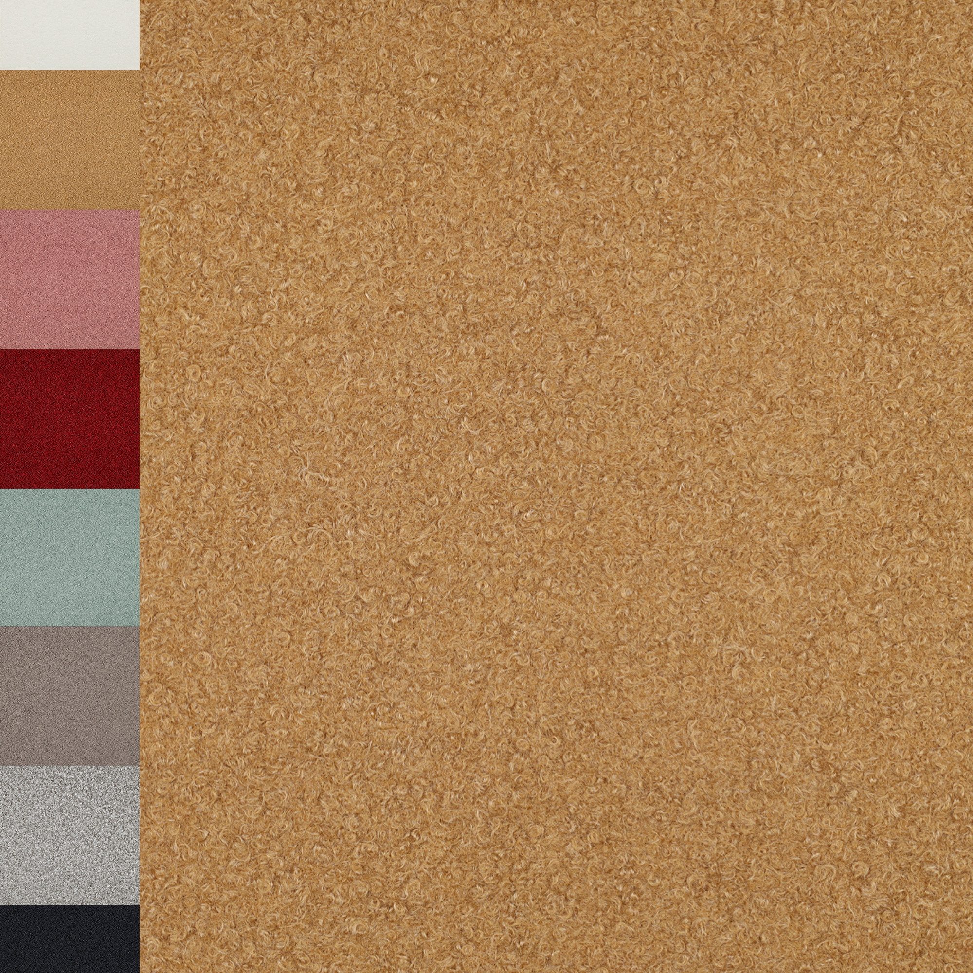 MAGAM-Stoffe Stoff "Ruby", Teddy super weicher Teddyfell Boucle Meterware ab 50cm