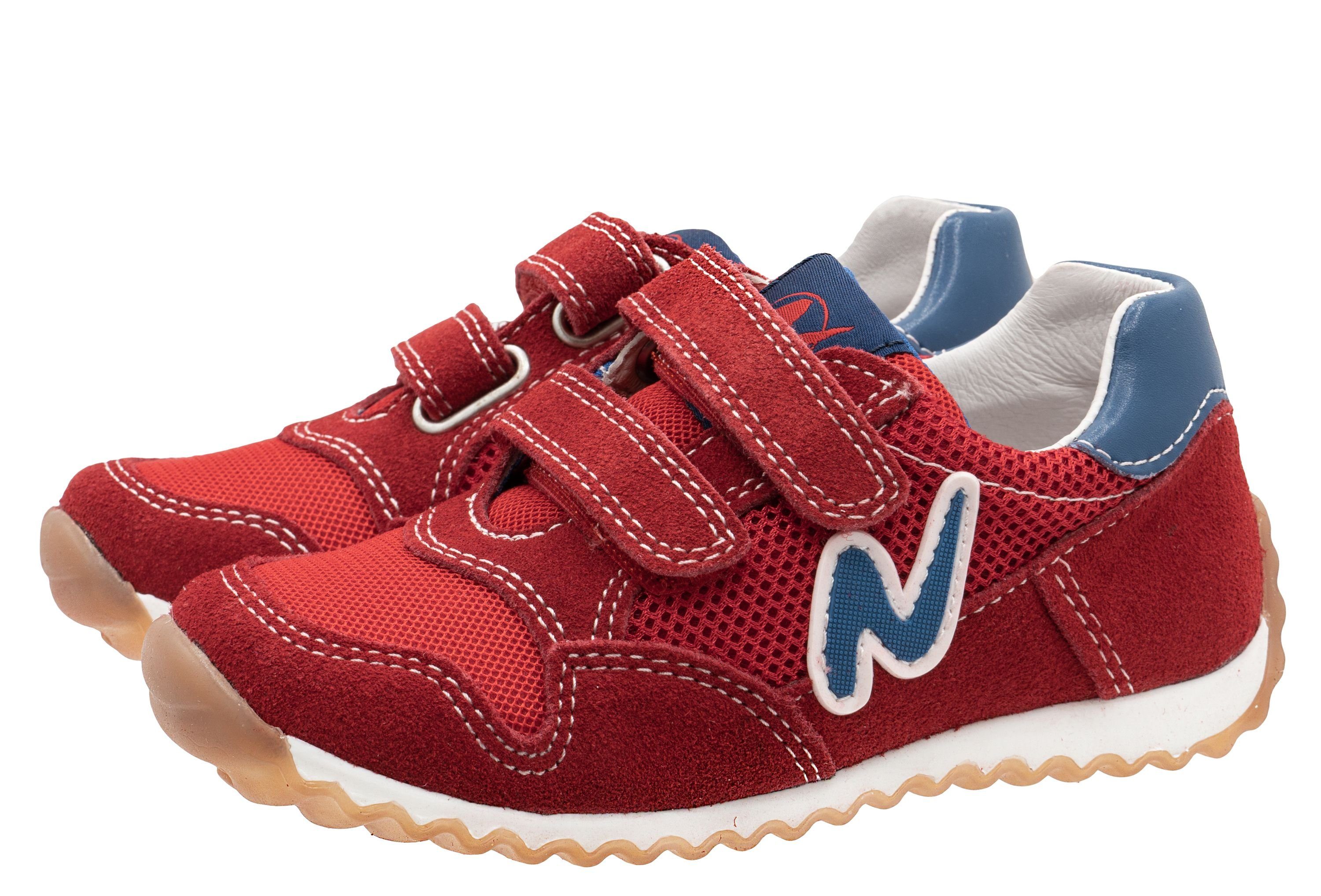 Naturino Naturino Sneaker Sammy für Kinder mit Lederfutter 0H05 rot Sneaker