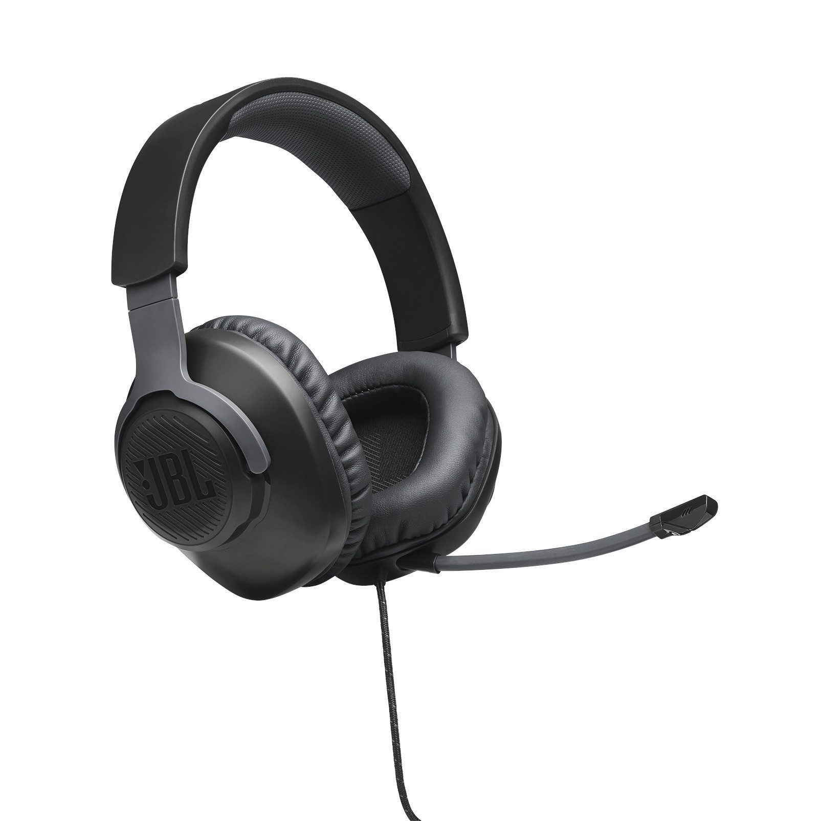 JBL Quantum 100 Gaming-Headset (Mikrofon abnehmbar, kabelgebunden, JBL QuantumSOUND Signature)