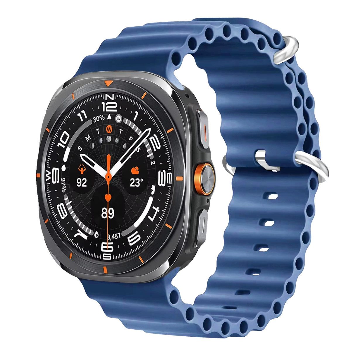 Ventarent Smartwatch-Armband Apple Watch Ultra Ocean Armband Band 42mm/44mm günstig online kaufen