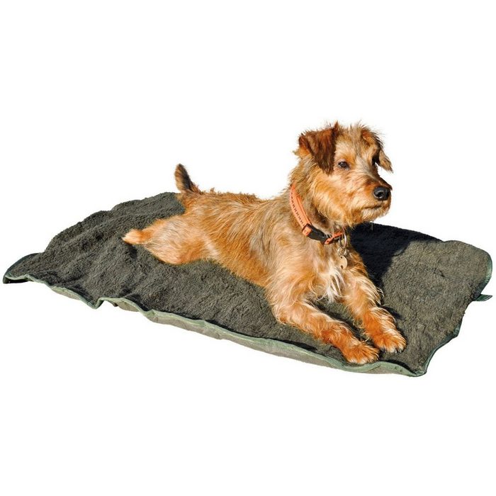 Hubertus® Hunting Hundematte Hunde-Outdoorbett tragbar Hundebett Hundedecke flauschig-weich robust von Oefele Jagd & Outdoor Shop