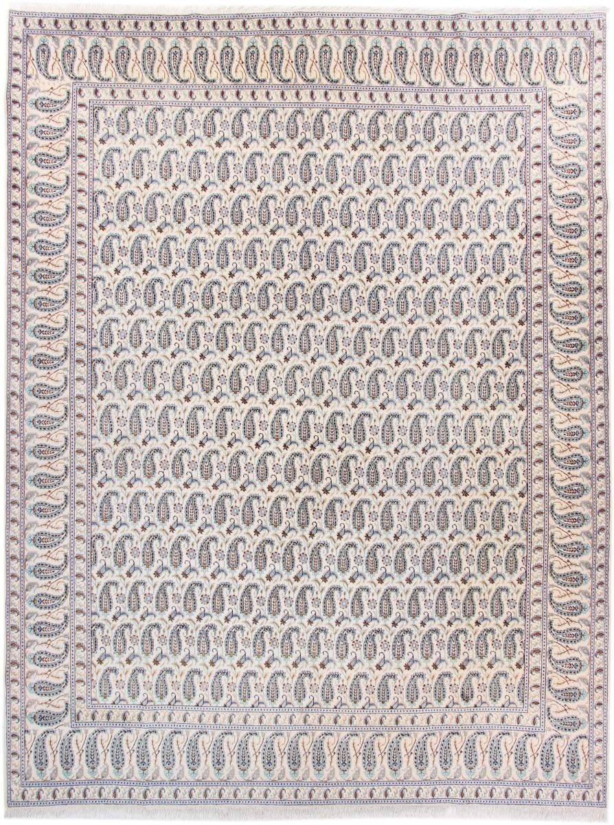 Orientteppich Keshan 306x399 Handgeknüpfter Orientteppich / Perserteppich, Nain Trading, rechteckig, Höhe: 12 mm