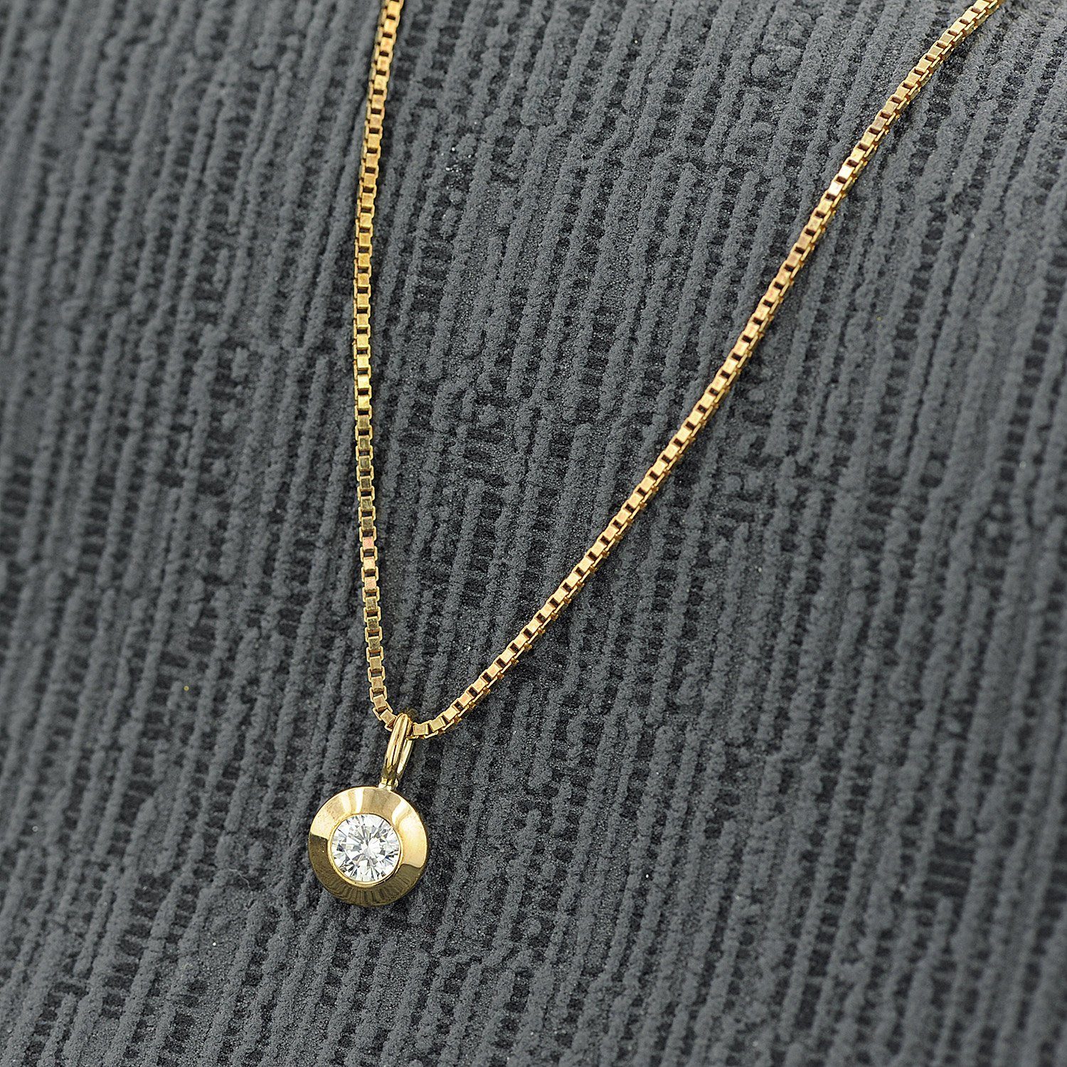 trendor Kette mit Anhänger Gold Anhänger günstig online kaufen