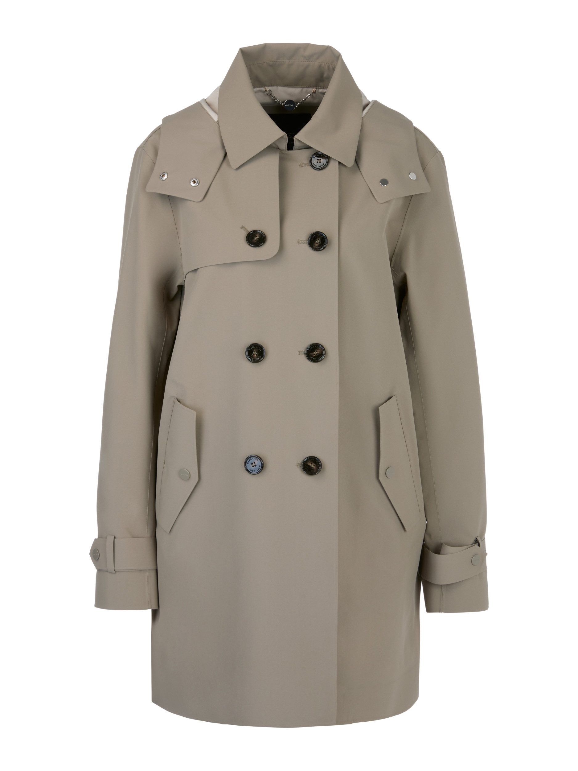 Trenchcoat Mantel im Trench-Coat Style - Weit