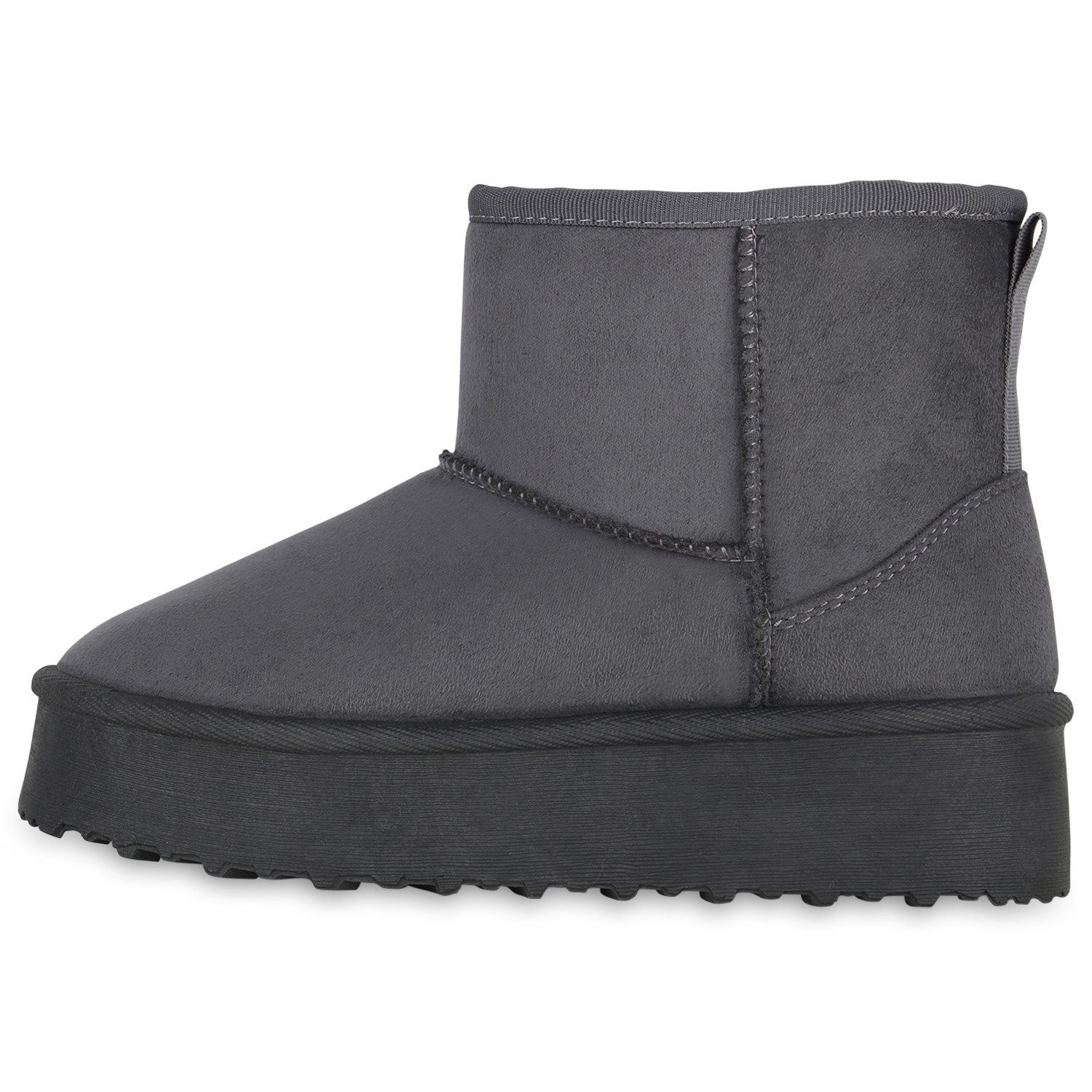 VAN HILL 840856 Winterstiefelette Damen Warm Gefüttert Winter Boots Stiefel günstig online kaufen