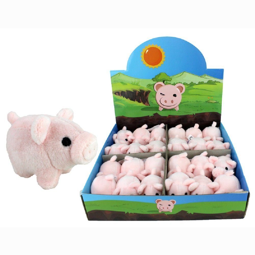 K-Toys Plüschfigur Schwein Mini, Glücksschweinchen, Plüsch, günstig online kaufen