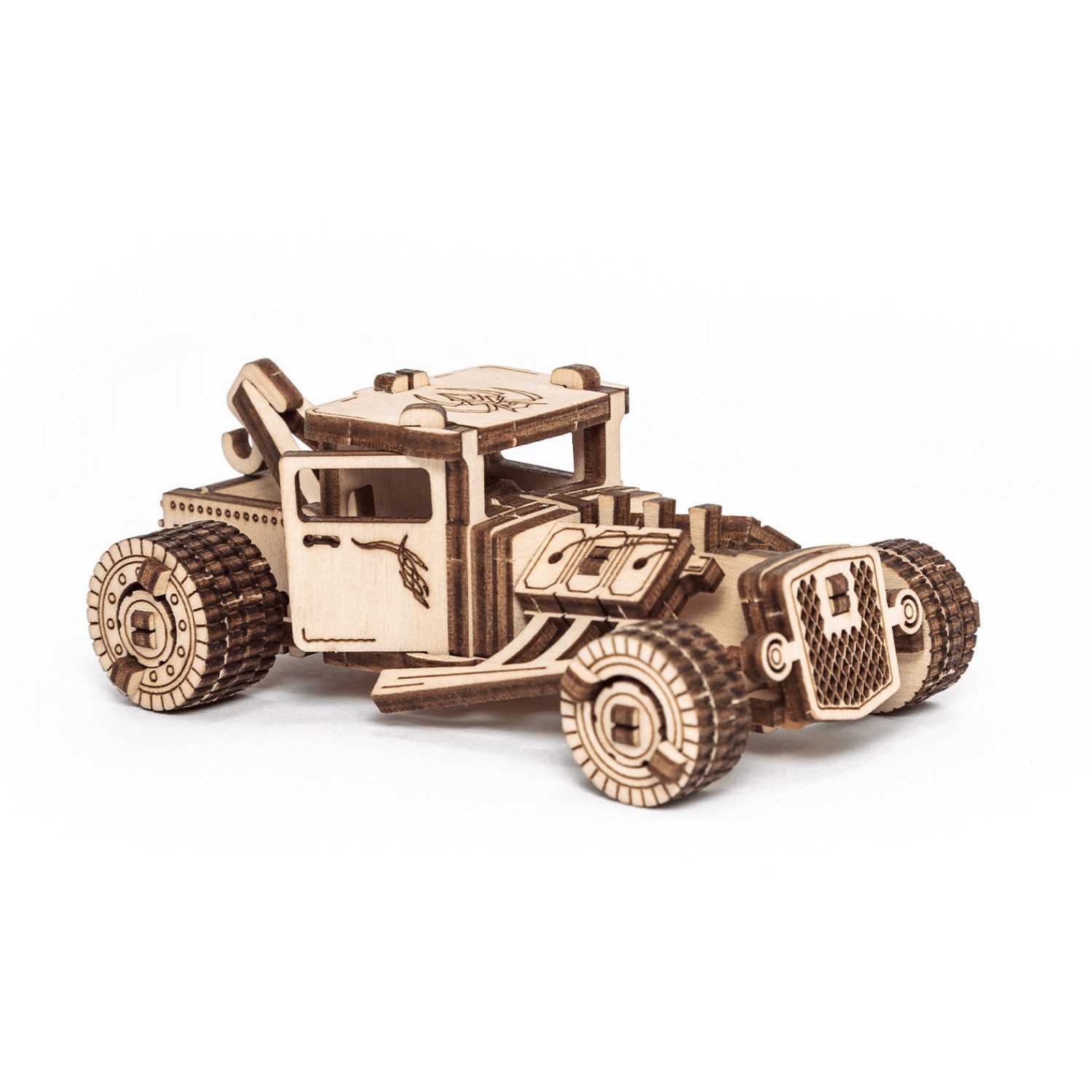 Eco Wood Art 3D-Puzzle Eco-Wood-Art Action-Fahrzeug Set 3D Puzzle, 364 Puzzleteile