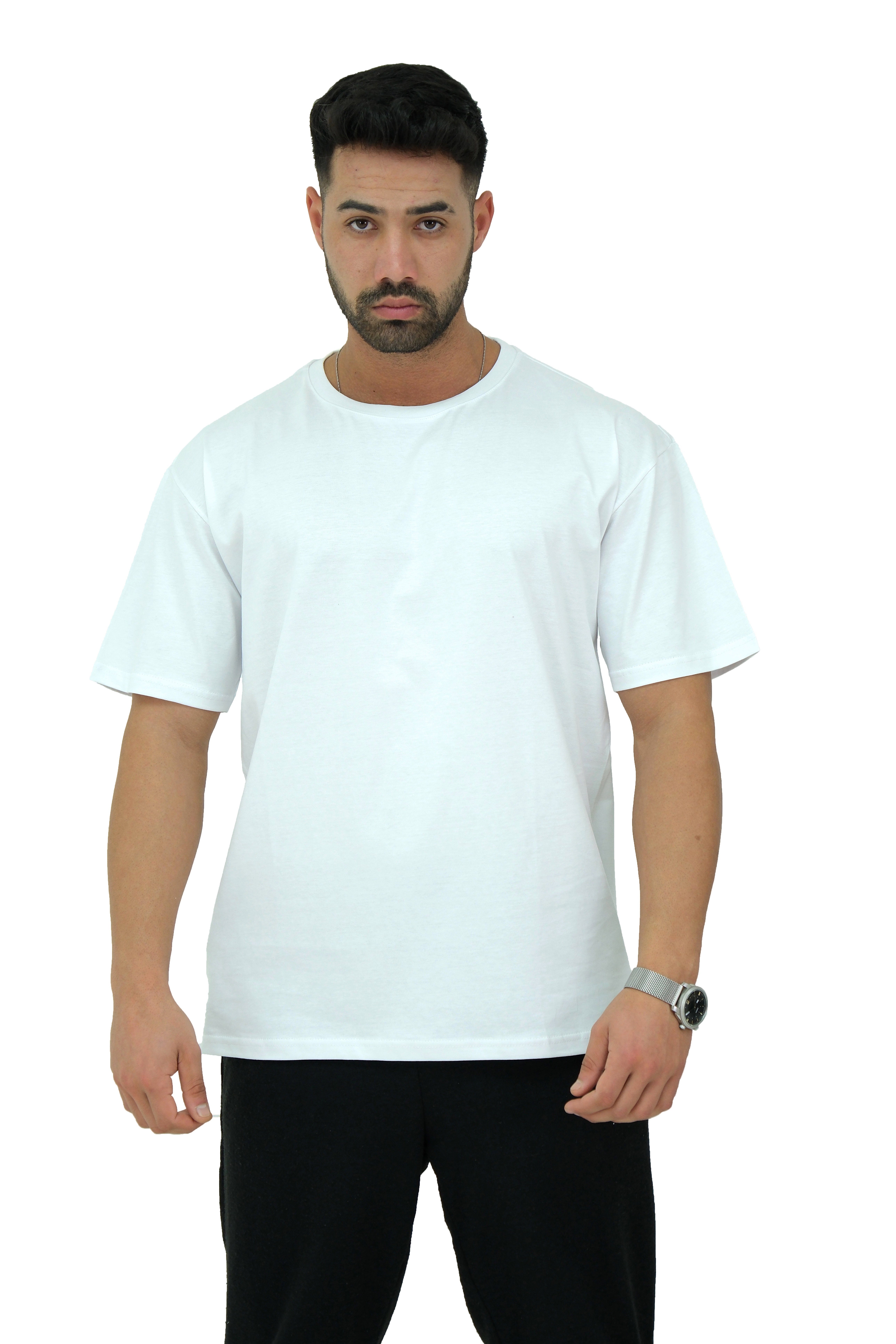 Megaman Jeans T-Shirt Megaman, Herren T-Shirt, Oversize