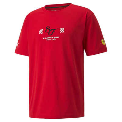 PUMA T-Shirt »Scuderia Ferrari Race Statement Herren-T-Shirt«