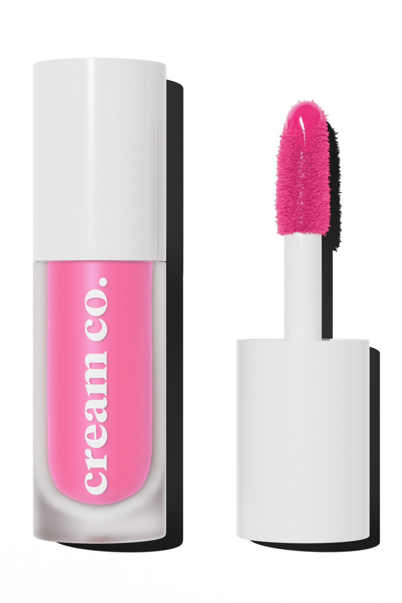 cream co. Lipgloss Glow-Tint für Lippen, Wangen & Augen, feuchtigkeitsspendend mit 5 Arte
