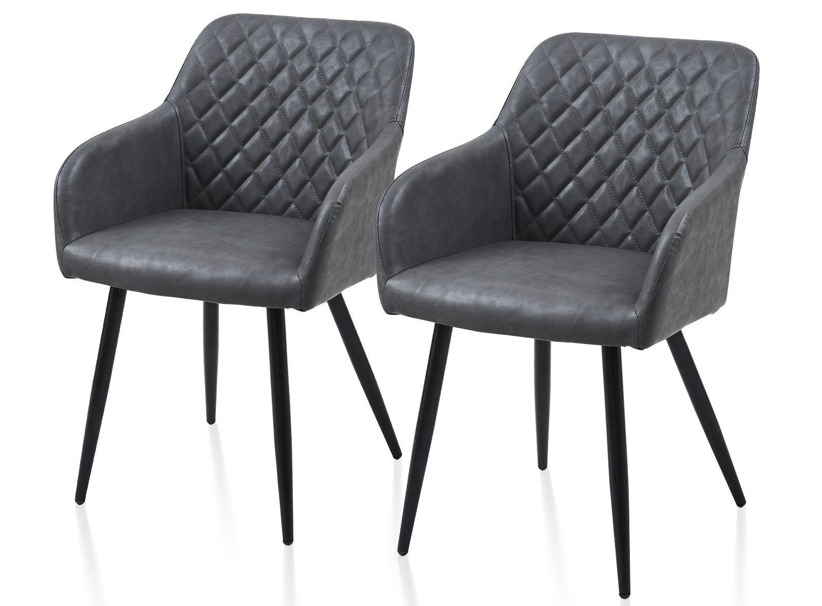 Ofcasa Esszimmerstuhl Küchenstühle (2er Set), Kunstlederstühle, günstig online kaufen