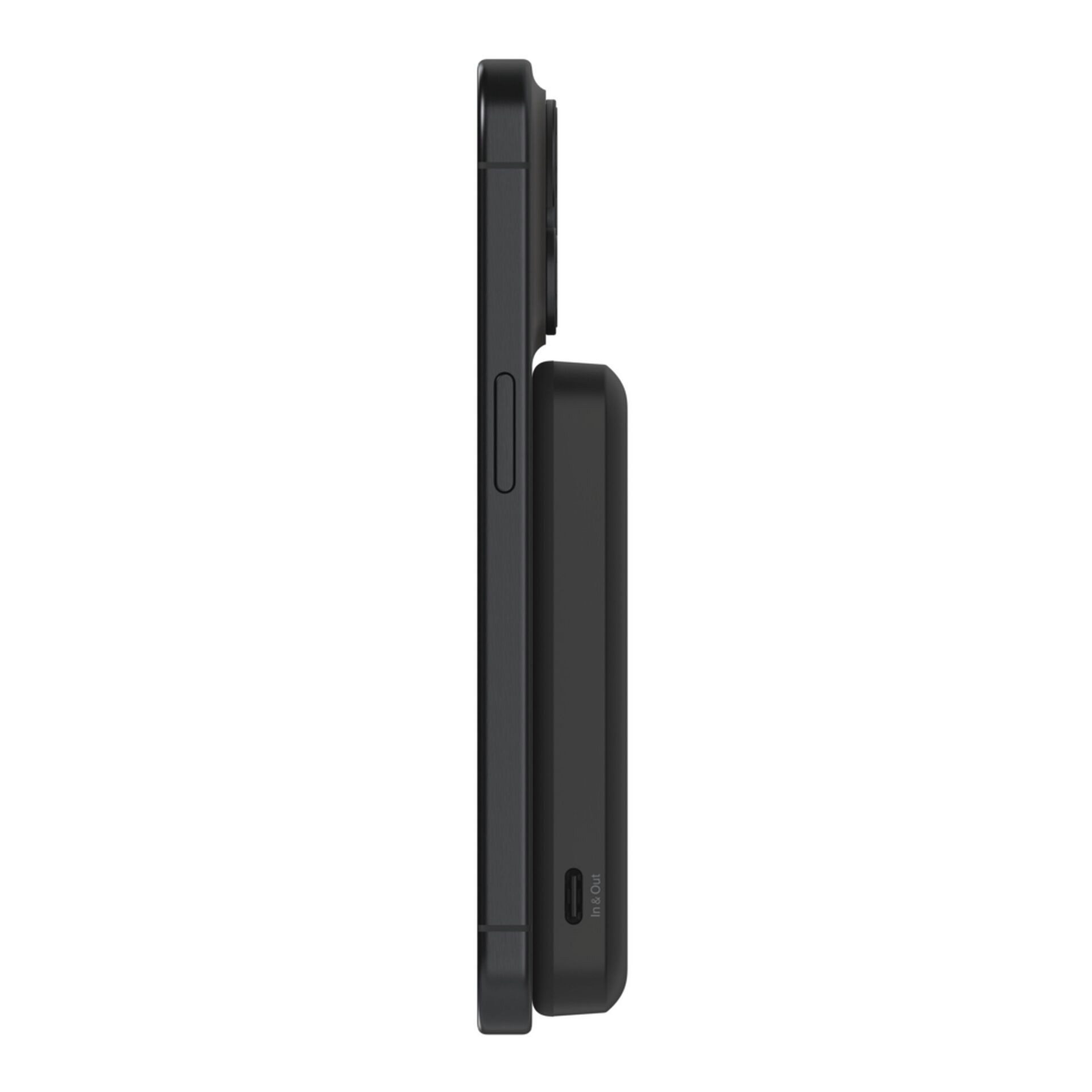 Belkin BoostCharge Pro magnetische Powerbank mit Qi2 (15 W) 5K Powerbank Belkin Pro Magnetische Powerbank mit Qi2,15 W,5K, weiß