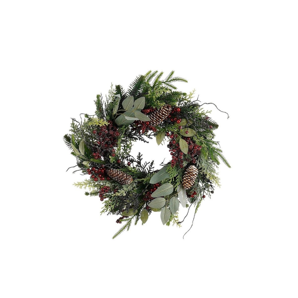 Mica Decorations Dekokranz Mica Decorations Bodi Kranz bordeaux - h11xd40cm