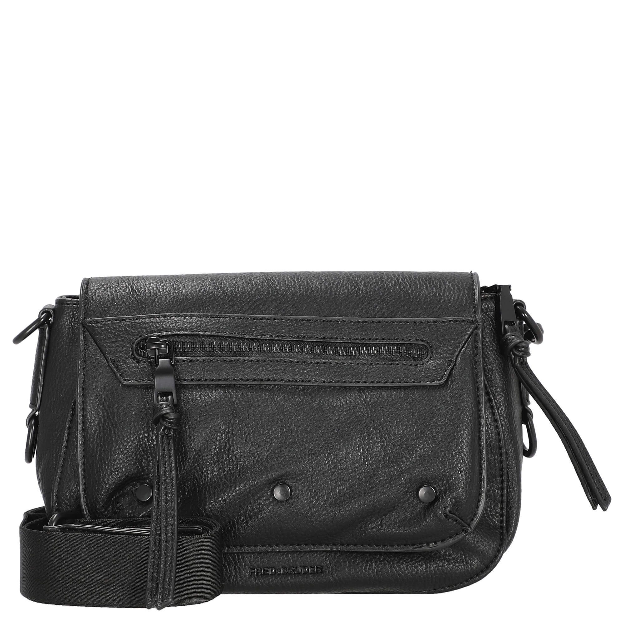 Umhängetasche Deep Dark - Schultertasche 29 cm (black/black)