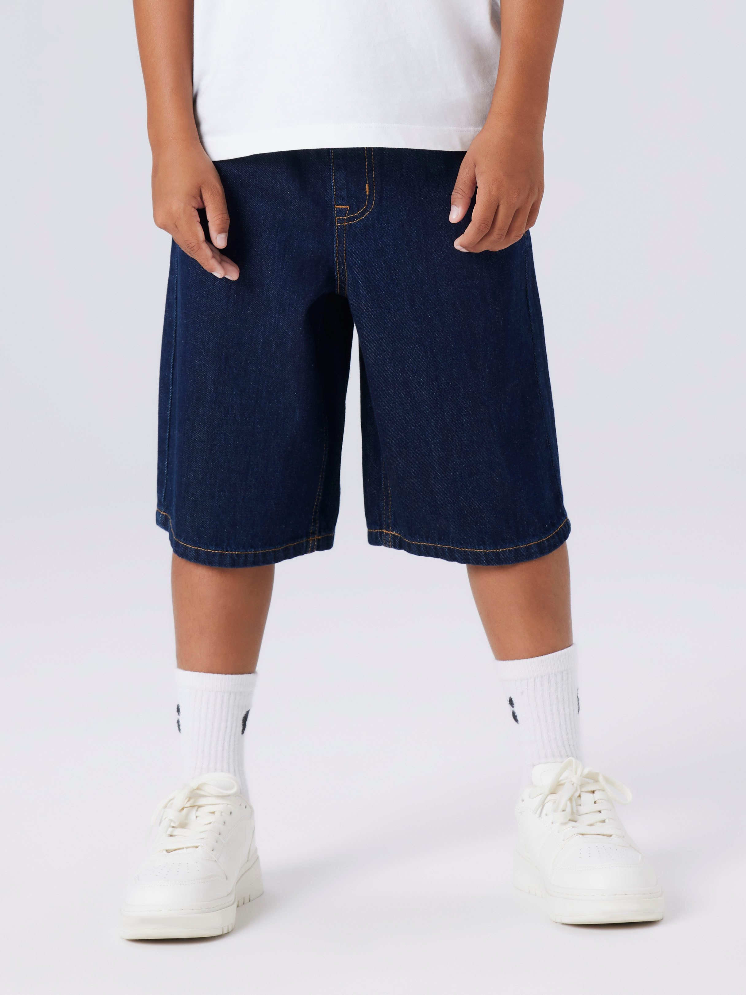Name It Jeansshorts NKMBEN X SKATER DNM BERMUDA 8649-BY NOOS Baumwolle, Baggy Fit