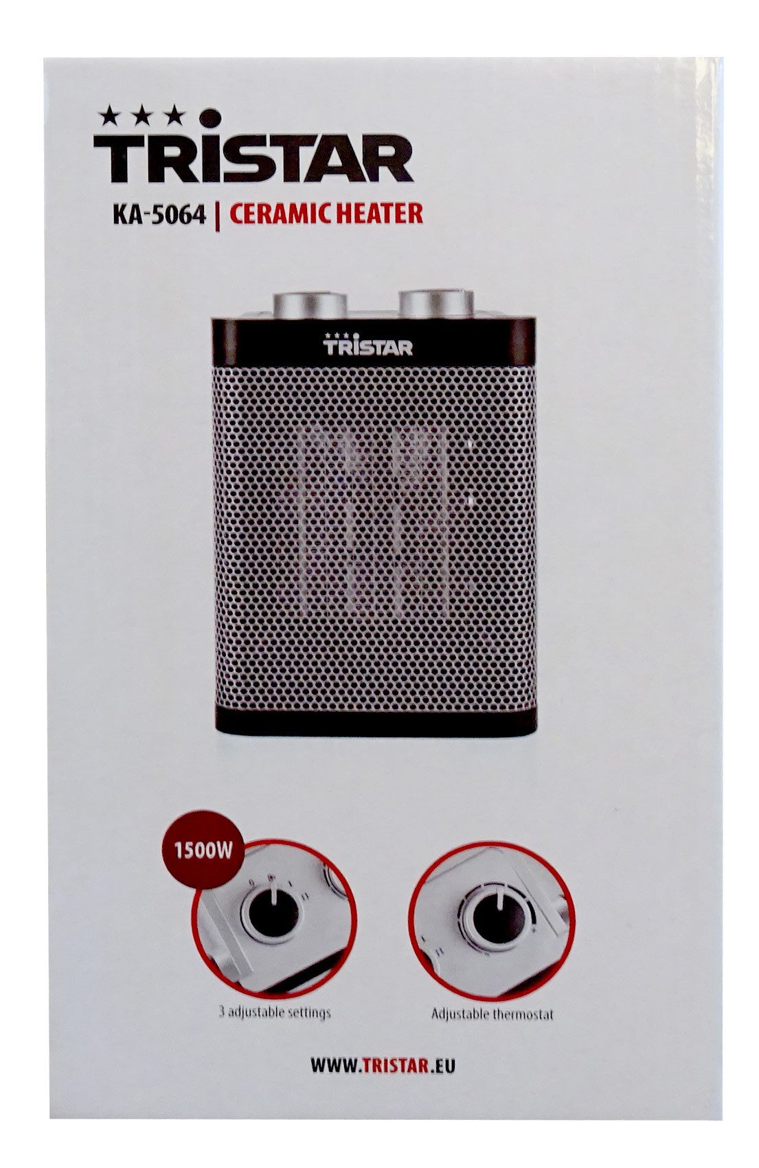 Tristar Keramikheizlüfter Tristar KA-5064 Keramische Heizung, Elektroheizlüfter 1500W