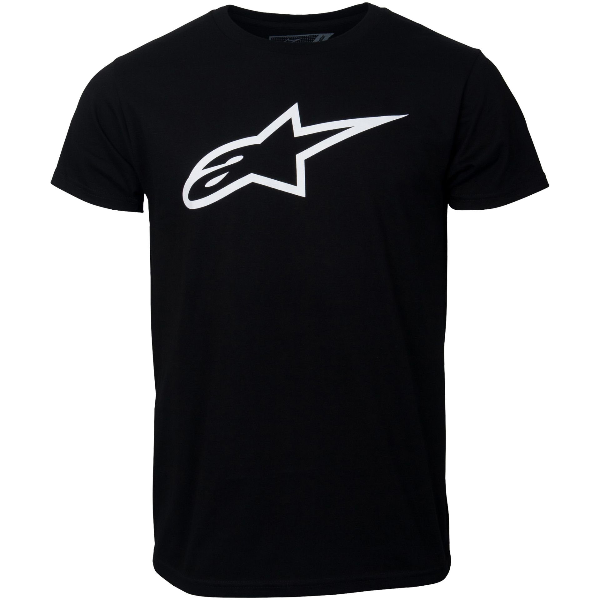 Alpinestars T-Shirt Ageless schwarz-weiß Baumwolle (Schwarz)