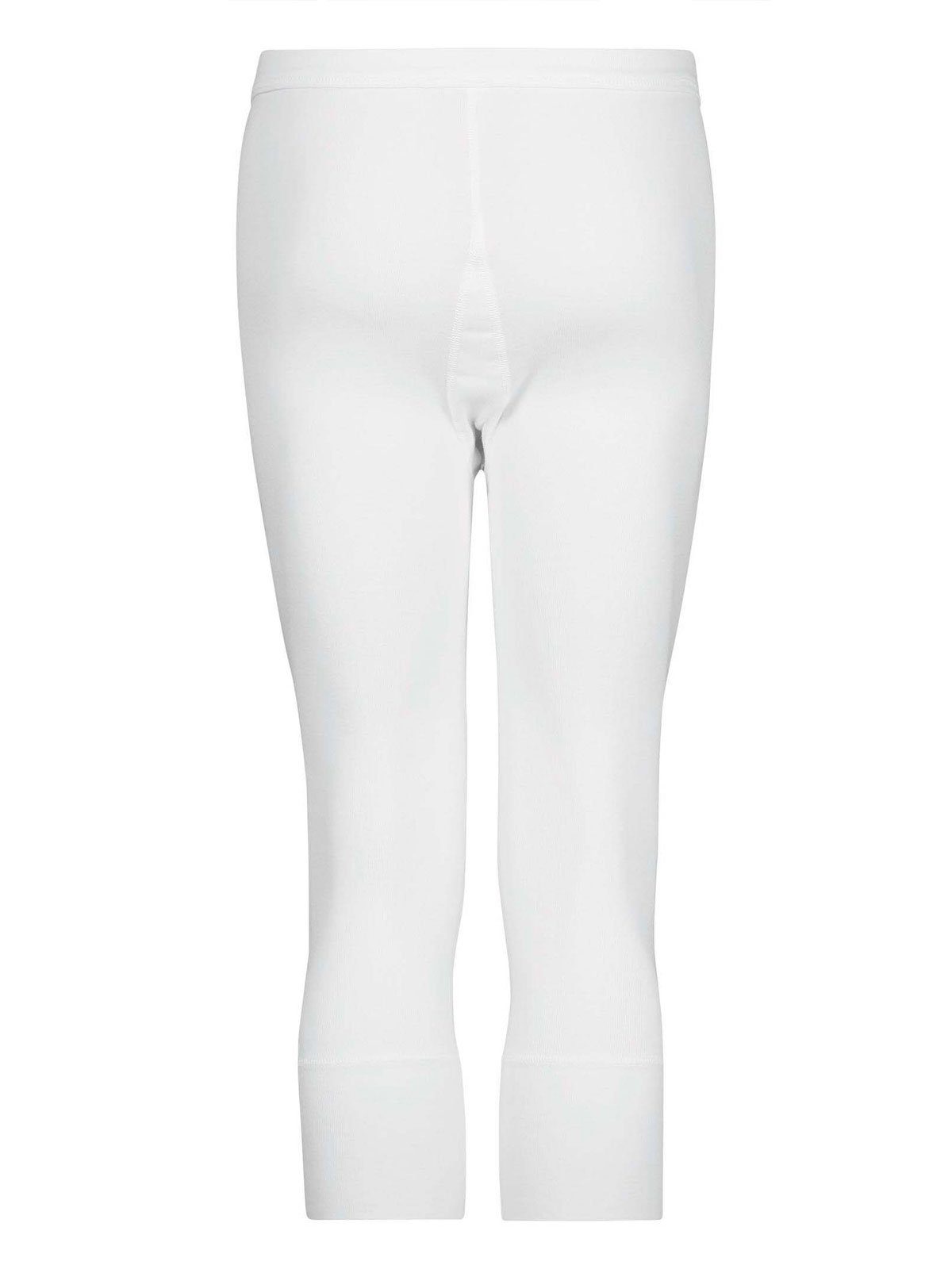 HUBER Lange Unterhose Herren Pant 3/4 mit Eingriff Cotton Fine Rib (Stück, 1-St) mit eingriff