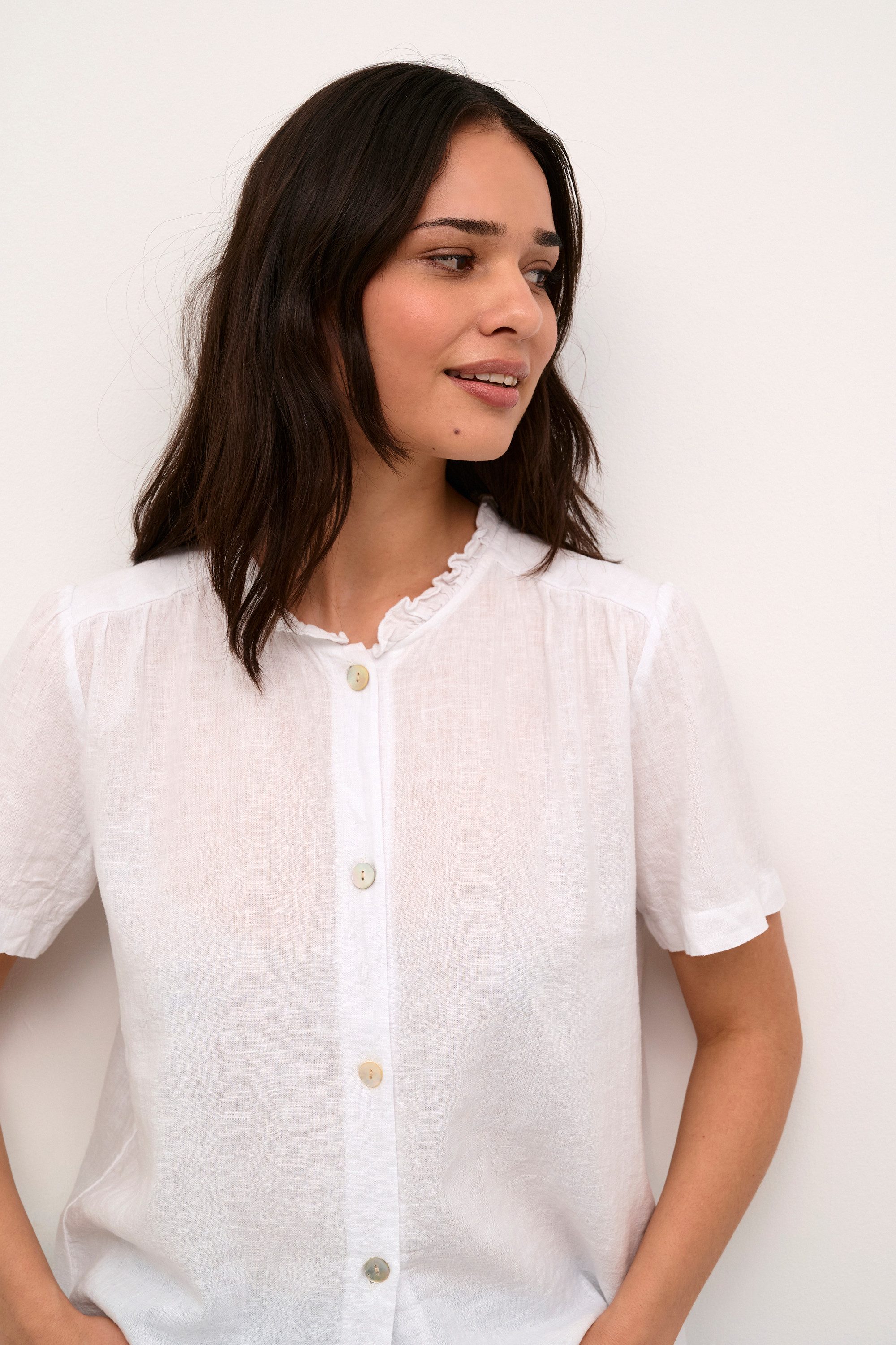 Cream Kurzarmbluse Kurzarm-Bluse CRMellis