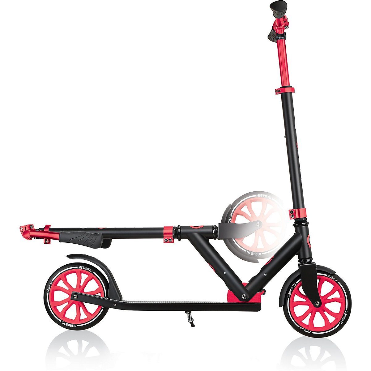 Sport Scooter Globber Cityroller Roller One NL500-205, black-red