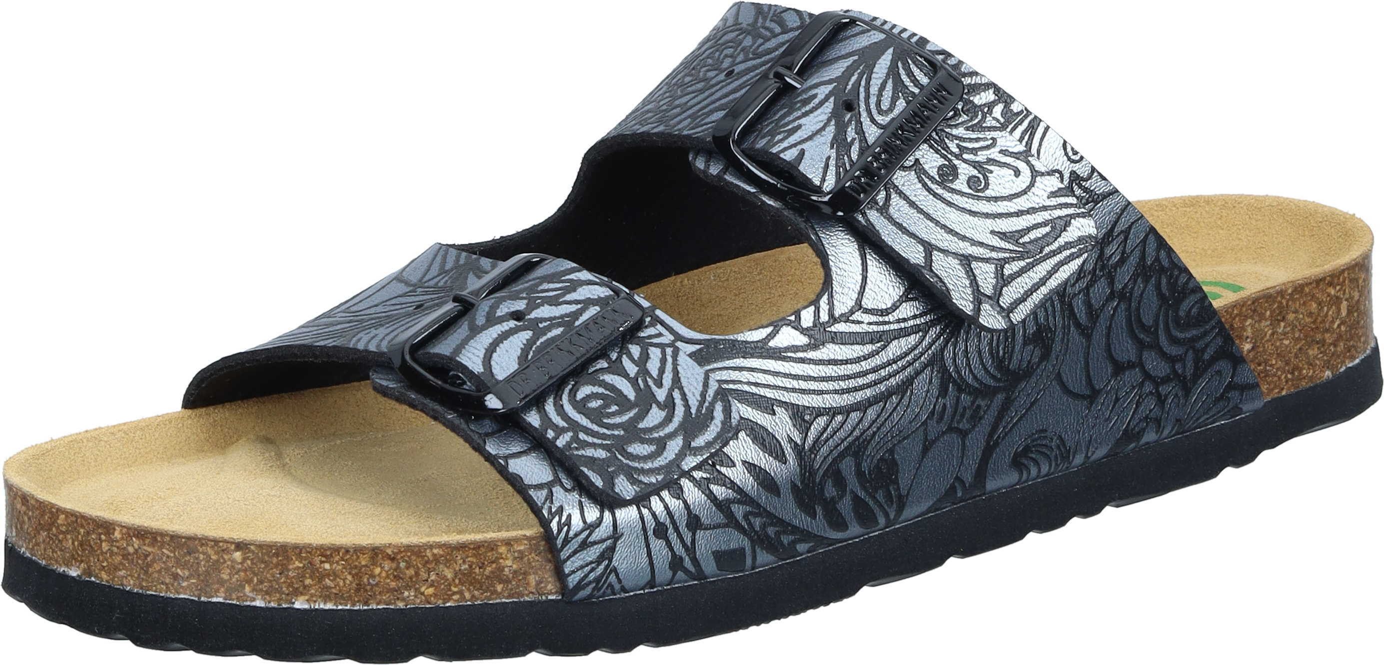 Dr. Brinkmann Pantoletten Pantolette aus strapazierfähigen Gewebefasern