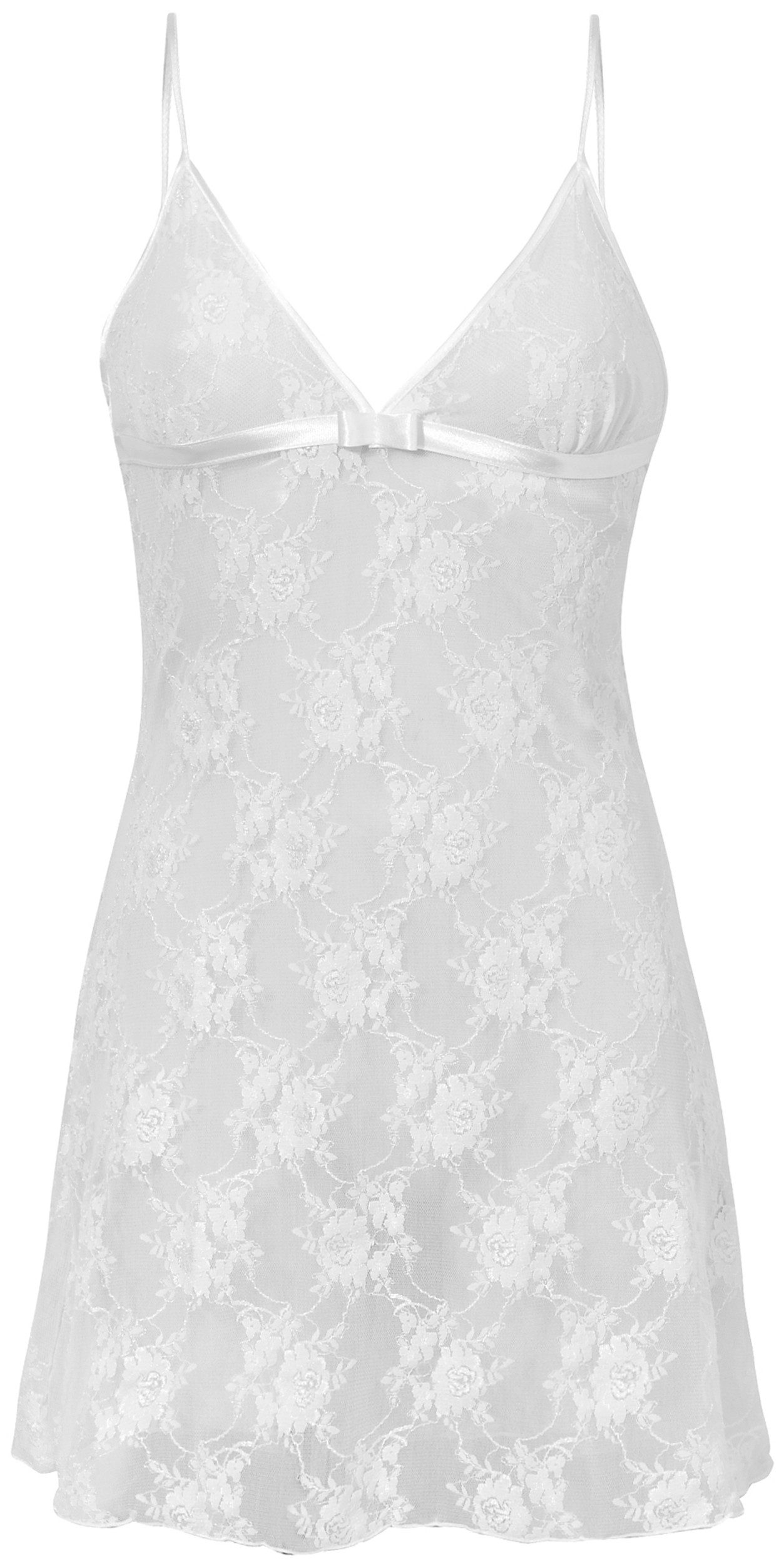 Vanilla night&day Negligé (Set, 1-tlg., 1-teilig) Damen Spitzen-Hemdchen Bl günstig online kaufen