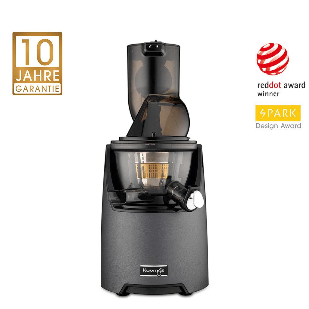 Kuvings Entsafter EVO820 (NS-1256CEC), 240,00 W, Mastizierender Kaltpress-Entsafter mit großer Einfüllöffnung