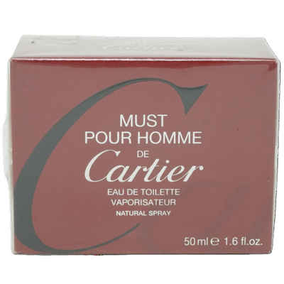 Cartier Eau de Toilette CARTIER must de Cartier Pour Homme Eau de Toilette 50ml