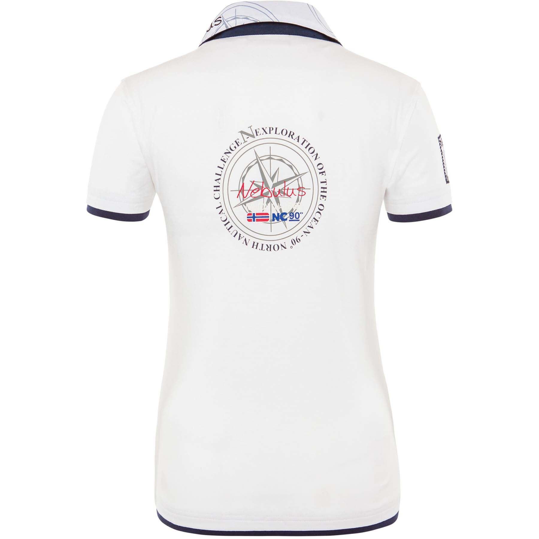 Nebulus Poloshirt EGERSUND, Q2071 - Damen, weiß, L/40