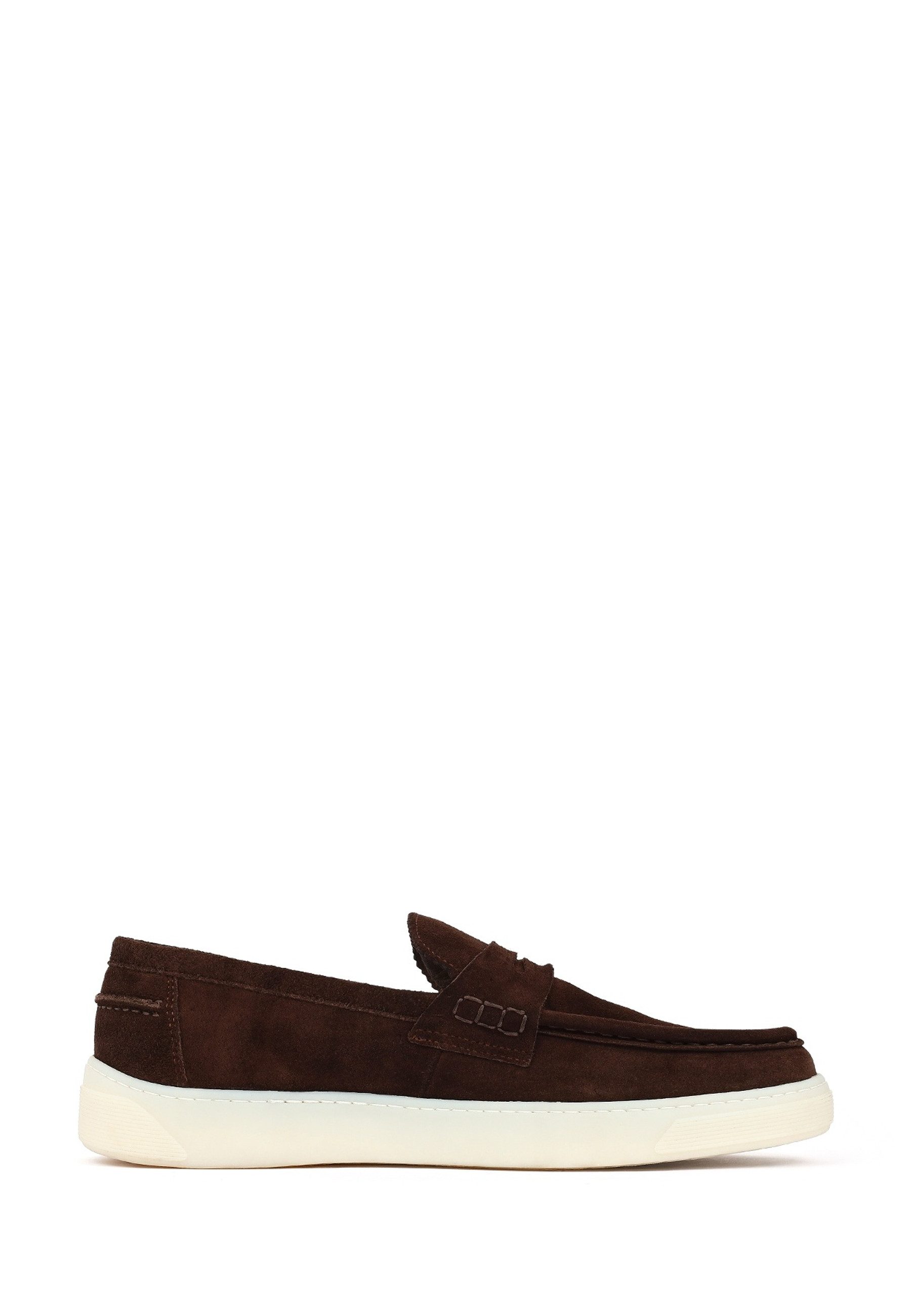 Derimod Lässige Loafer aus Veloursleder Loafer Echtes Wildleder, Lederfutter, EVA-Sohle, Slip-On