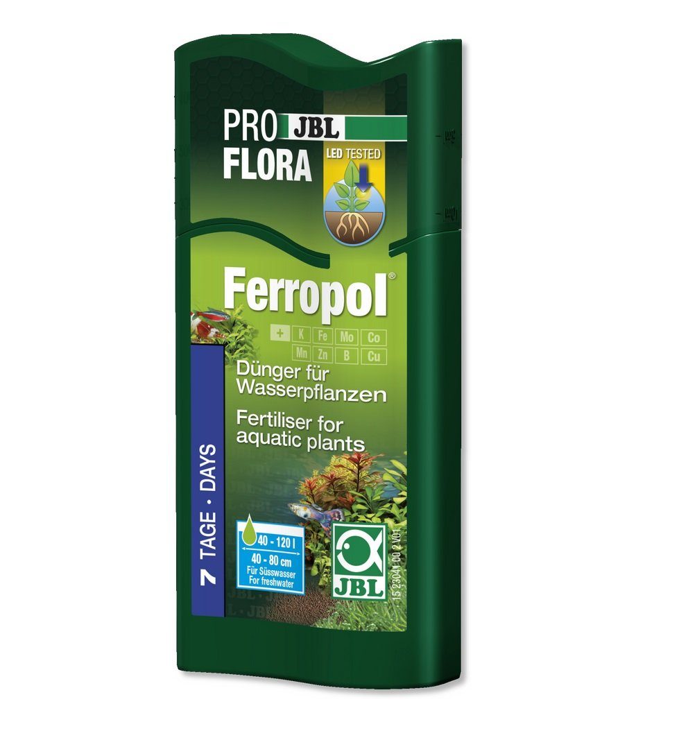 JBL GmbH & Co. KG Aquarien-Substrat JBL Proflora Ferropol 100 ml Pflanzendünger für Süßwasser-Aquarien