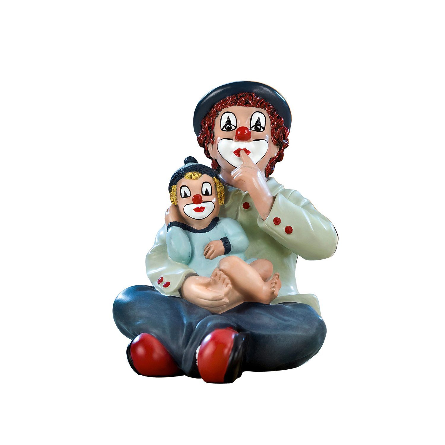 GILDE Sammelfigur Gildeclowns Figur Silentium - mehrfarbig - H. 9cm (1 Stück)