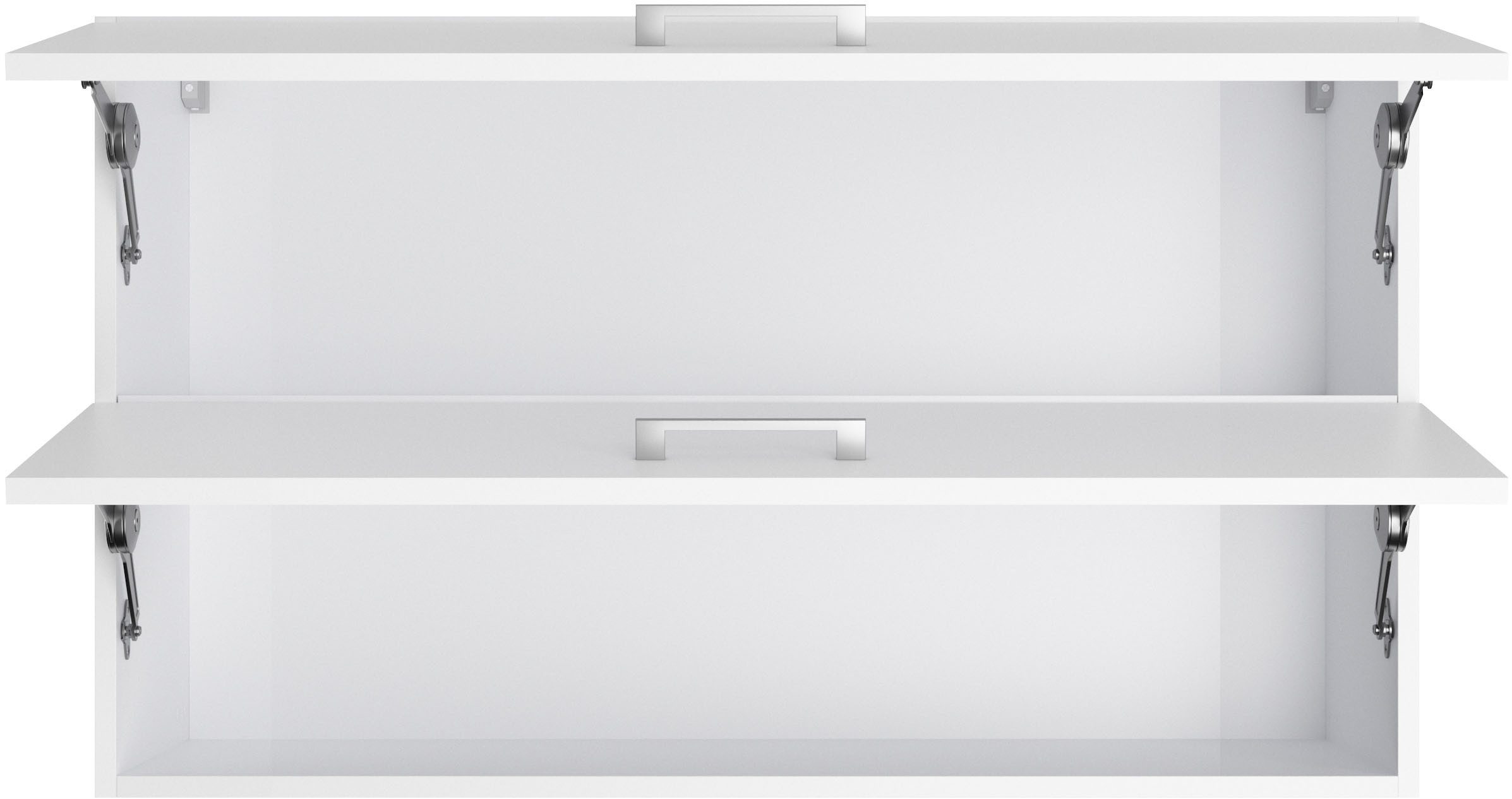 KOCHSTATION Klapphängeschrank KS-Milan Klapphängeschrank 100 cm, matte oder hochglänzende Fronten
