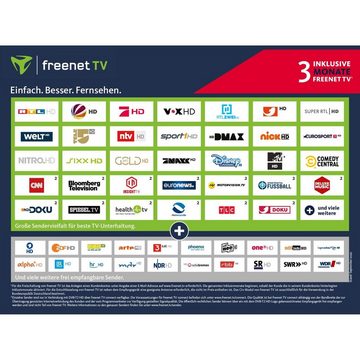 IMPERIAL by TELESTAR T2 IR DVB-T2 Receiver inkl. 3 Monate freenet TV¹ DVB-T2 HD Receiver