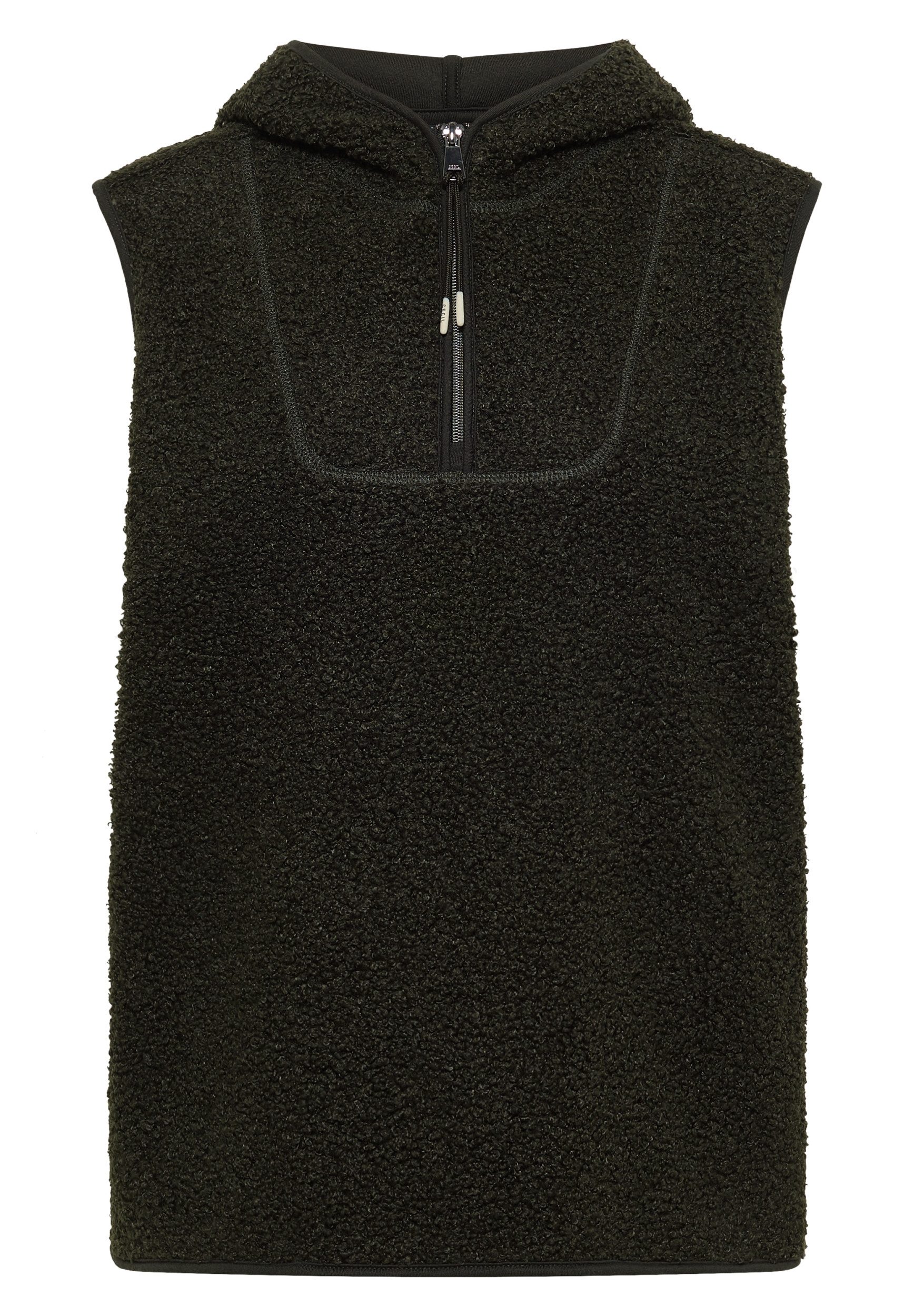 CECIL Kurzweste TOS Teddy Troyer Vest With Hoo günstig online kaufen