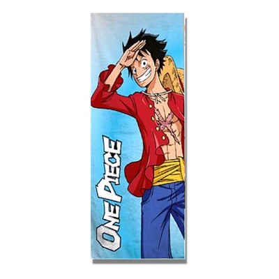 One Piece Anime Strandtuch Monkey D. Luffy, Baumwolle, Duschtuch 70 x 140 cm aus Baumwolle