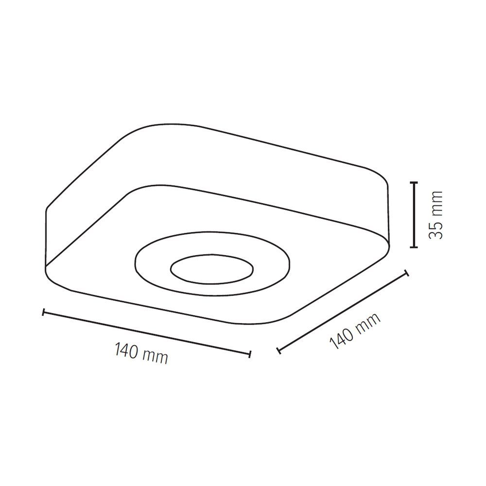 SPOT Light Deckenleuchte SUNNIVA, LED Warmweiß, Inklusive Naturprodukt Eichenholz aus fest integriert, LED-Leuchtmittel, massiv