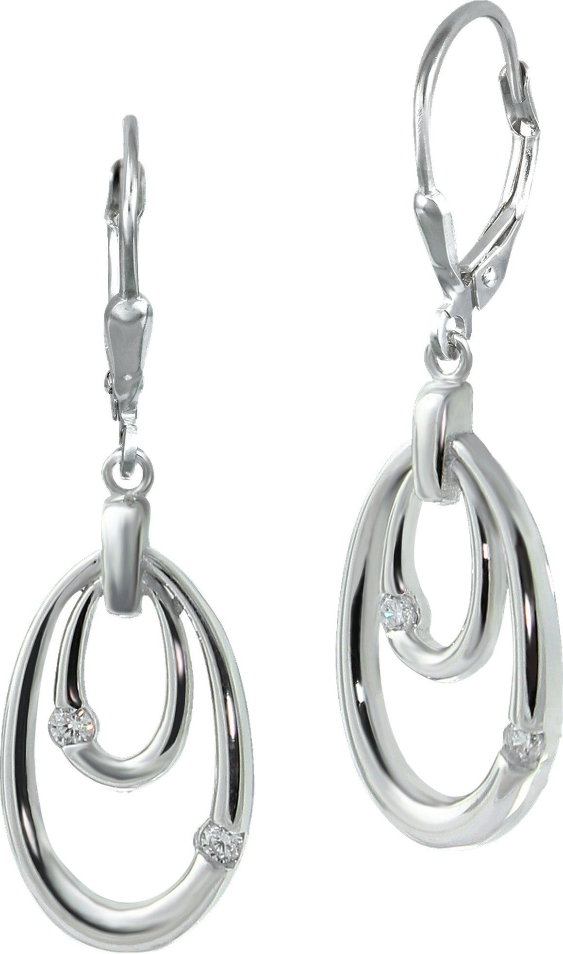 SilberDream Paar Ohrhänger SilberDream Damen 925 Ohrhänger Ohrringe (Ohrhän günstig online kaufen