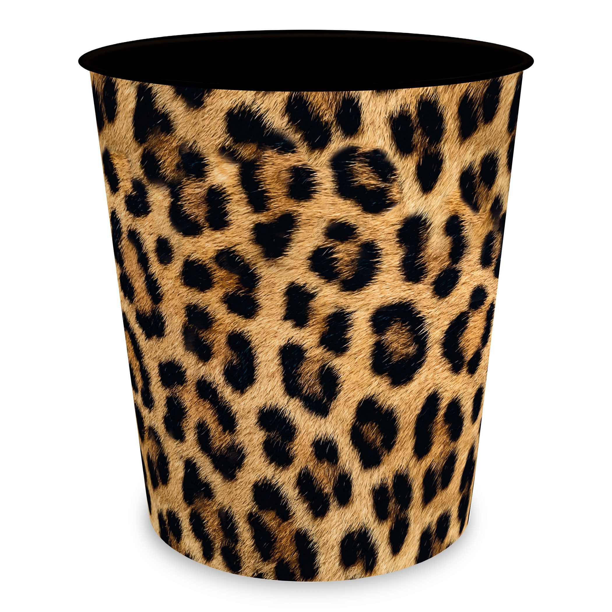 itenga Papierkorb itenga Papierkorb - Motiv LEOPARD Muster - ca. 11 Liter