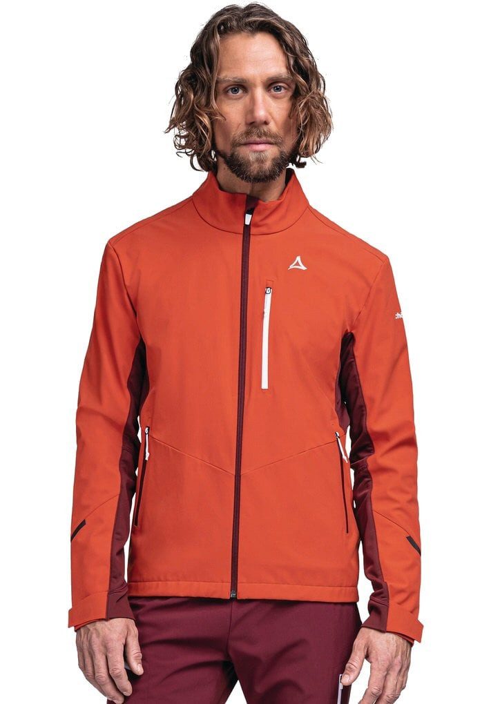Schöffel Softshelljacke Rinnen (hohe Atmungsaktivität und Feuchtigkeitstransport) orange