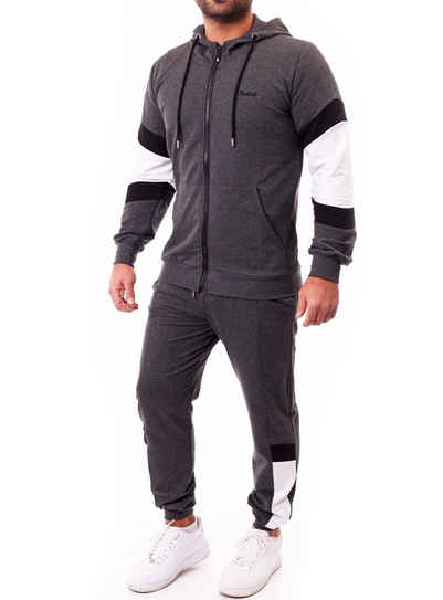 Reslad Jogginganzug Reslad Trainingsanzug Herren Jogginganzug Männer Sportanzug, Freizeit, Sweatjacke + Jogginghose SET Gym Fitness Sportanzug Freizeitanzug